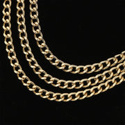 Metal Waist Chain Belts, Multi Layer Waist Chain Dress Belts for Jeans Skirts Pants Dresses Girls Women(Gold)