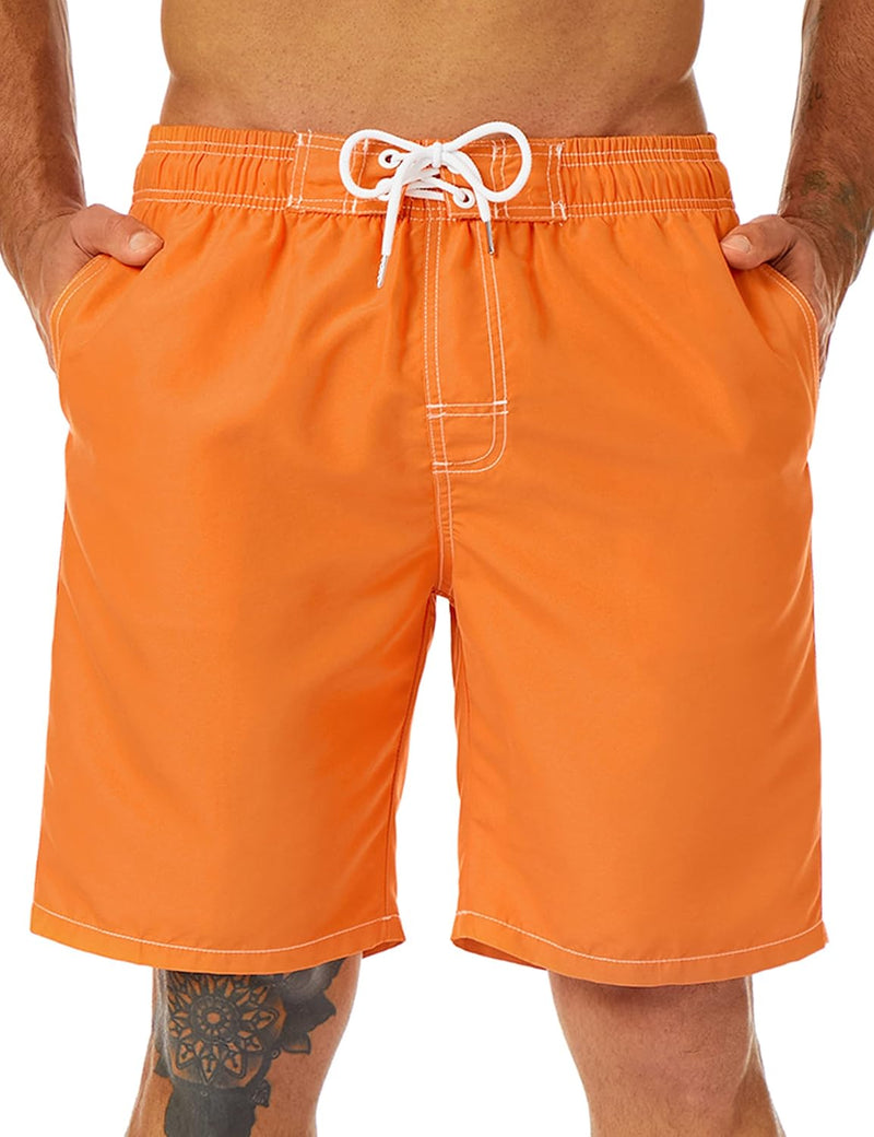 mens Board Shorts Board Shorts - Orange