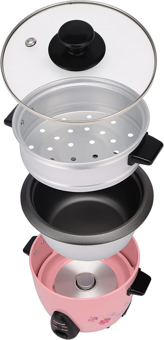 Olsenmark 3 In 1 Rice Cooker 1.8L - Keep Warm Function - Detachable Power Cord