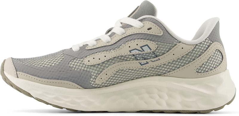 ARISHI womens Running Shoe - BEIGE/SLATE GREY