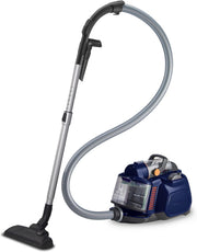 Electrolux 2200W Bagless Canister Vacuum Cleaner, Powerful Suction & Quiet Operation, Silent Motor Technology & Easy Empty, Allergyplus Clean Air Filtration for Pet Hair, Hard Floor & Carpet ZSPC2000 - Blue