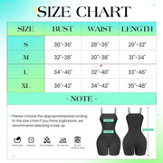 Strapless Shapewear Bodysuit Tummy Control Full Body Shapewear Seamless Butt Lifter Mid Thigh Jumpsuit Tops
