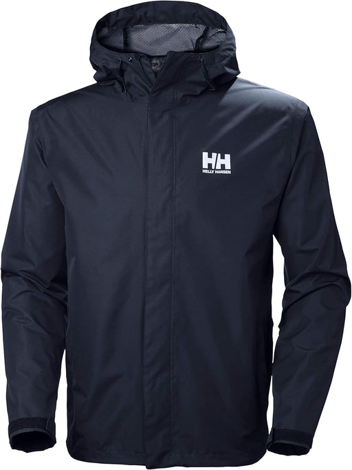 mens Seven J Waterproof Windproof Breathable Rain Jacket Seven J Waterproof Windproof Breathable Rain Jacket - blue