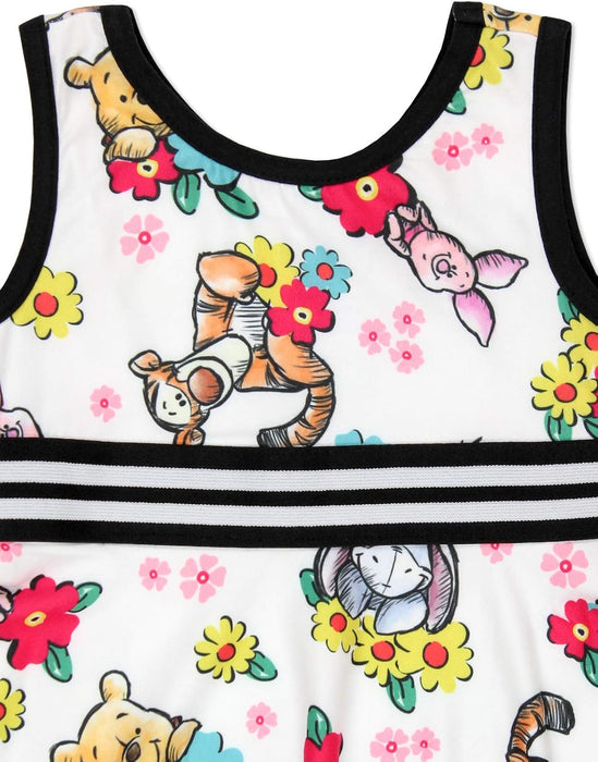 Minnie Mouse Daisy Duck Winnie The Pooh Piglet Tiger Baby Girls Toddler Fit and Flare Ultra Soft Dress