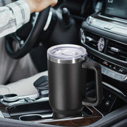AUTOYSUR Tumbler 40 oz Tumbler with Handle and Straw, Insulated Travel Mug Iced Coffee Cup, Reusable Stainless Steel Insulated Water Bottle,Dishwasher Safe, BPA Free (Blue)