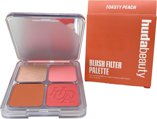 Beauty Blush Filter Blurring Blushlighters Palette 7.5g - Rose Berry - Toasty Peach
