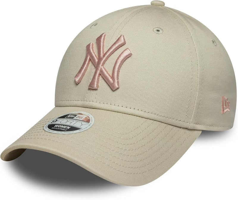 WMNS LEAGUE ESS 9FORTY NEYYAN STNPMP Womens Caps, LIGHT BEIGE, OSFM