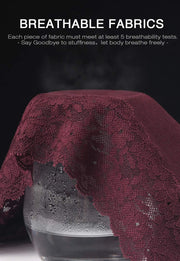 GNEPH Womens Underwear Cotton Panties for Women Underpants Briefs Hipster Lace Bikini 5 Pack
