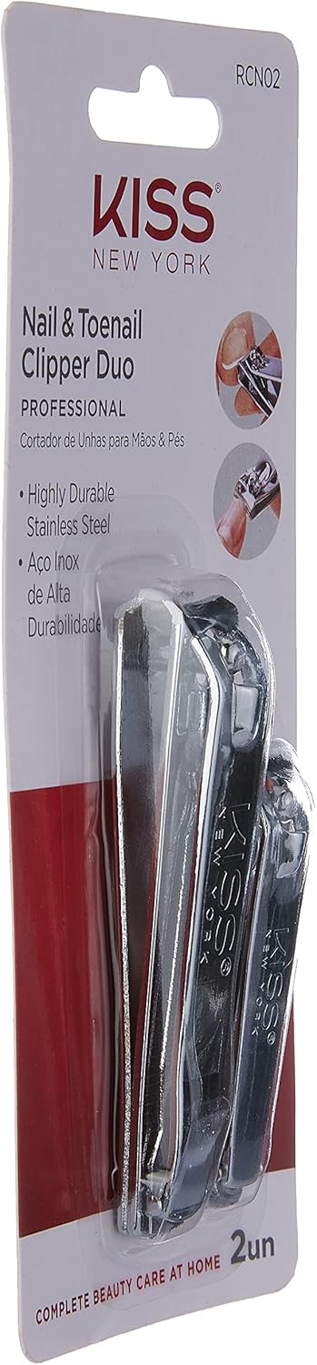Kiss Rcn02 Nail And Toenail Clipper Duo
