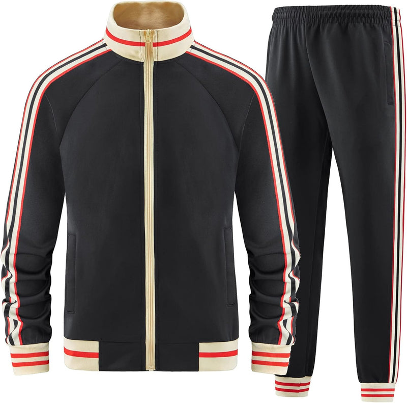 Men Track Suits for Men Set mens track suits 2 piece set (pack of 2) - Ai-tz001