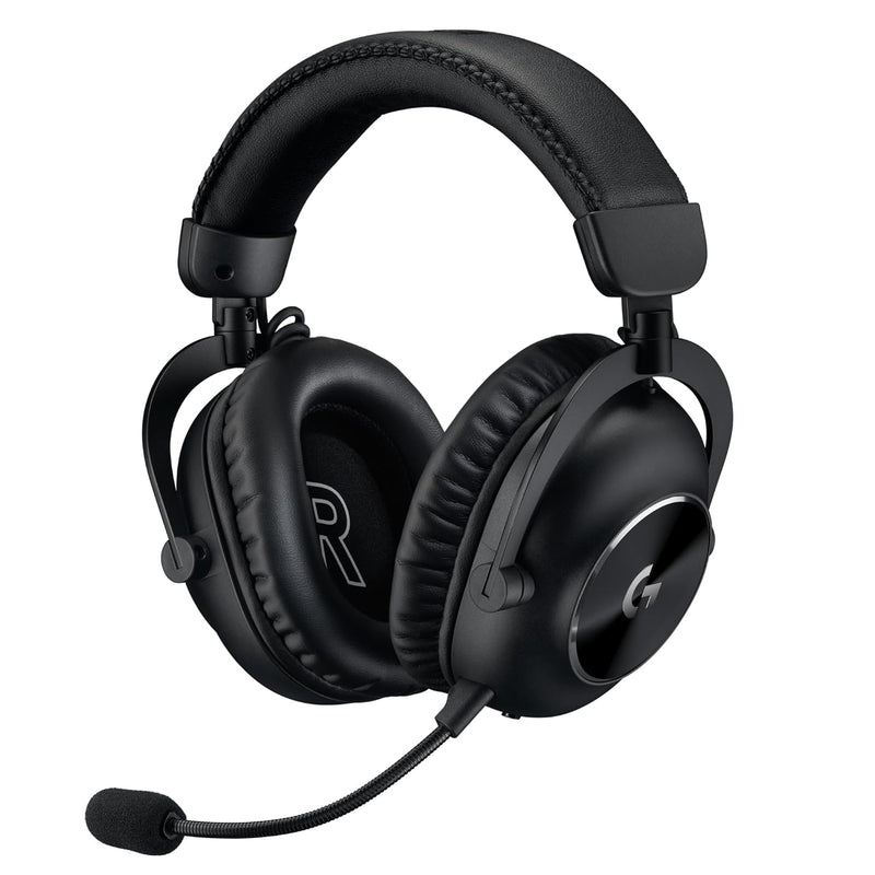 Logitech G PRO X 2 LIGHTSPEED Wireless Gaming Headset, Detachable Boom Mic, 50mm Graphene Drivers, DTS: X Headphone 2.0â7.1 Surround, Bluetooth/USB/3.5mm Aux, for PC, PS5, PS4, Nintendo Switch - Black
