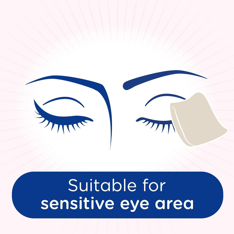 JOHNSONS Cleansing Facial Micellar Wipes, Extra-Sensitive, All Skin Types, Pack of 25 wipes