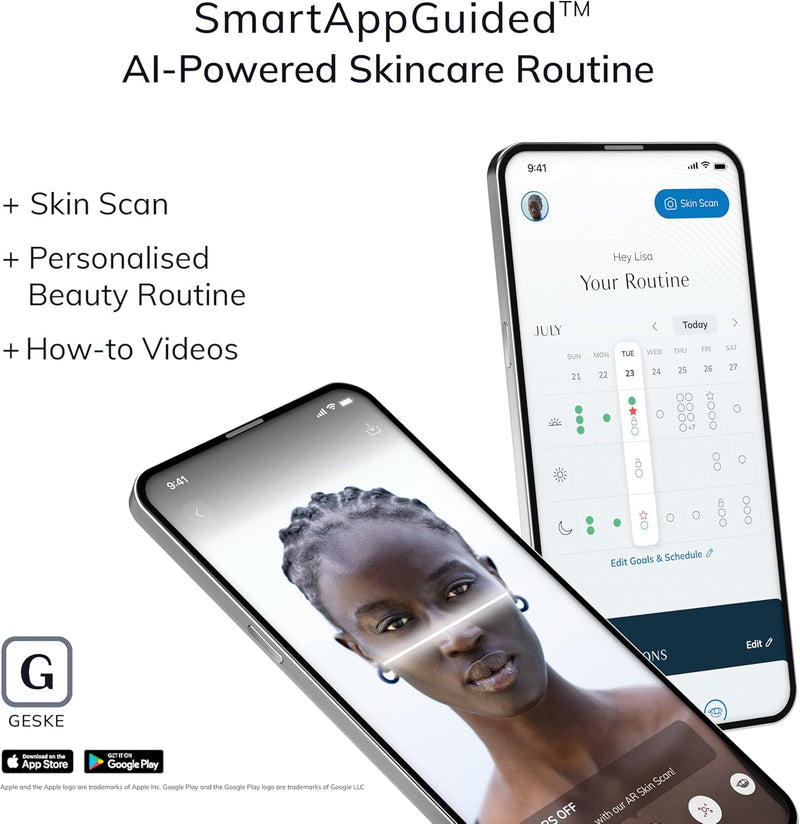 GESKE Skin Firming Wand 7 in 1 Anti-Aging Device MicroCurrent Face-Lift Skincare Tool Remove Wrinkles for Firm & Youthful Skin Advanced Facial Firmer Red LED Technology Rotatable head