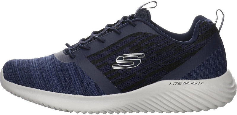 BOUNDER boys Sneaker - Navy Mesh Pu Trim
