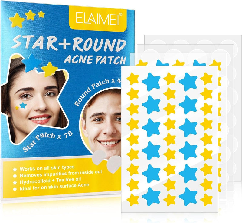 KANZA - 30 Pcs T-Zone Hydrocolloid Patches| Cleansing Blackhead Remover| Acne Patch Pimple Remover for Zit Breakouts |Nose and Forehead Patch |Painless,Safe |Removes Pimple,Acne Nose Gunk Pores