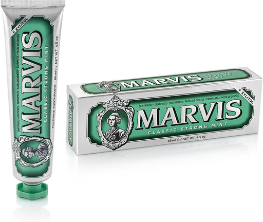 Marvis Classic Toothpaste, Strong Mint (3 x 85ml)
