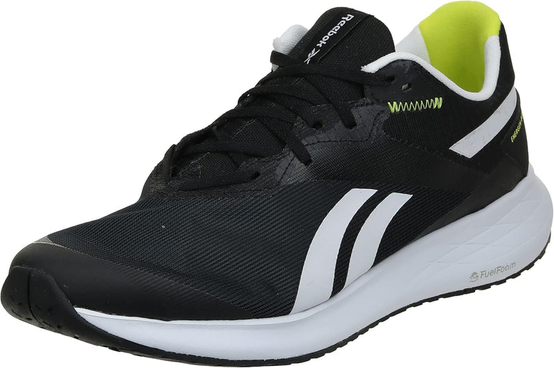 Energen Run 2 mens Sneakers - Core Black Ftwr White Acid Yellow