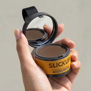 SLICKUP Hairline Shadow Powder for Root Touch Up Instant Hair Colour Stick for Grey Hair Coverage Temporary Hair Powder for Thinning Hair, Bald Spots & Hairline (Dark Brown)