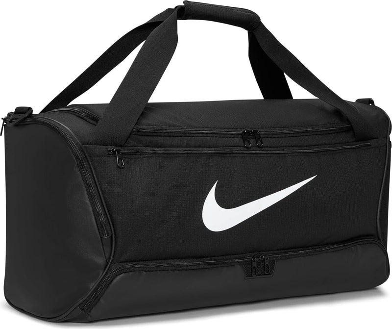 Nike Nk Brsla M Duff 9.5 60L, Black/Black/(White), One Size