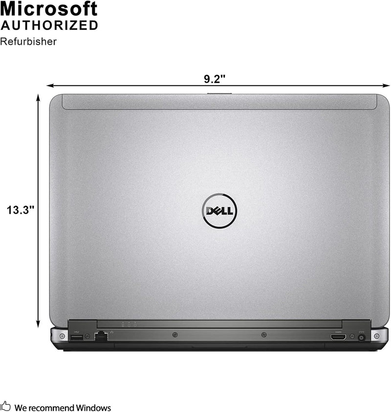 Dell (Refurbished) Latitude E6440 port√°til de 14 pulgadas, Core i5-4300M 2.6 GHz, 8 GB Ram, 256 GB SSD, DVDRW, Windows 10 Pro 64 bits (enchapado)