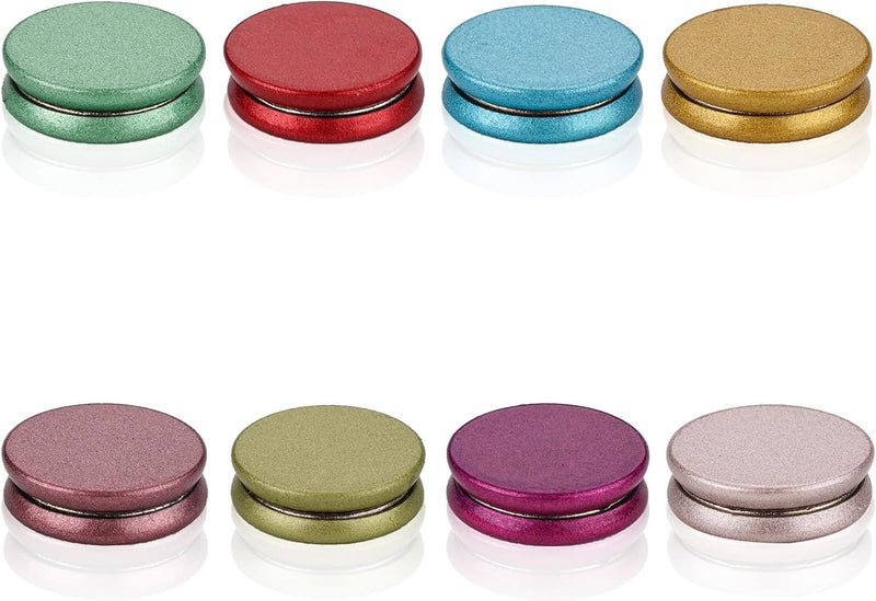 Pack of 8 Hijab Magnetic Pins, 1.4 cm, Versatile Hijab Magnetic Pins, Hijab Magnets, Without Hooks, Strong Magnetic Hijab Pins, Needle-less Brooch for Women, Clothing