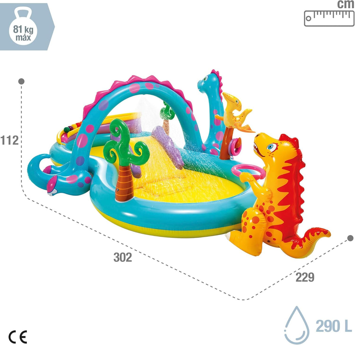 Dino Slide & Pool, Multi-Colour, 57135 – image 3
