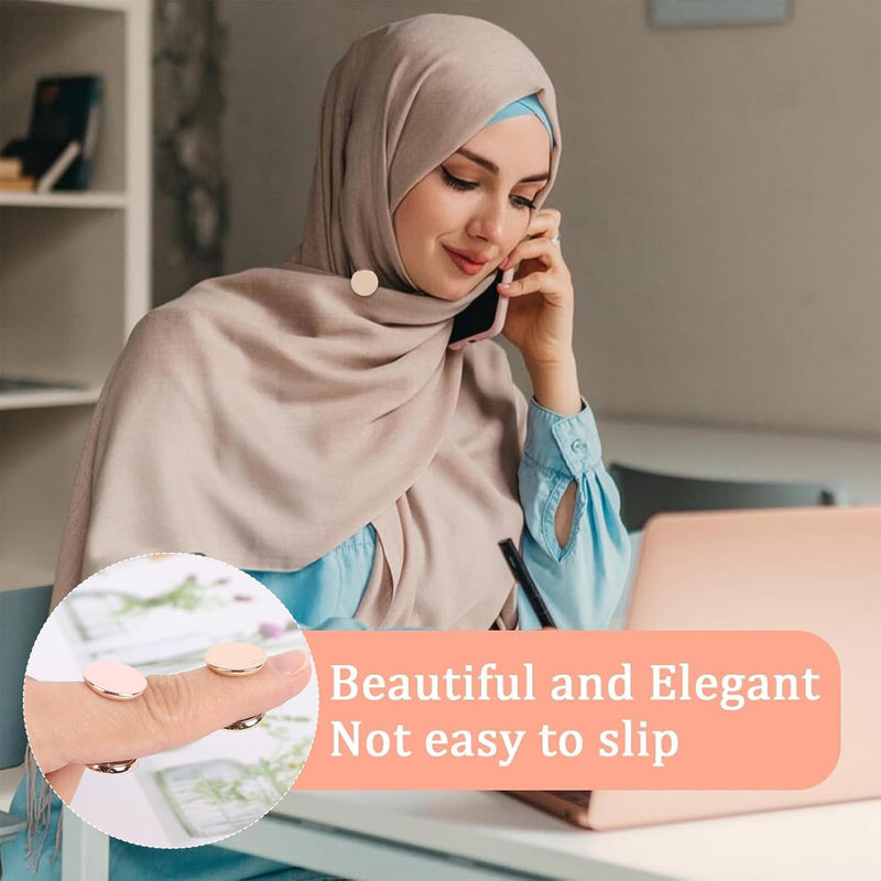 Niuoppy Hijab Magnet 8 Pairs, Strong Magnetic Hijab Pins, Multi-Use No-Snag Scarf Clasp for Muslim Women Clothing Scarf Dress, One Size, Magnet