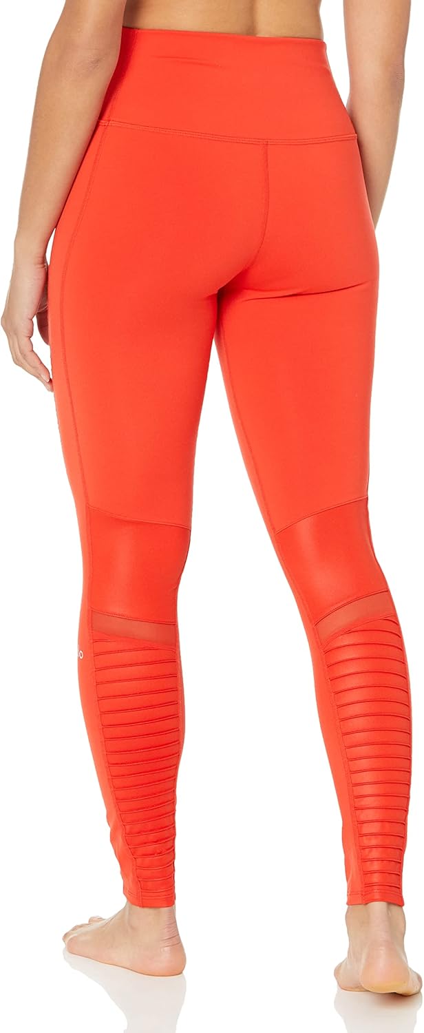 Alo Yoga womens High-waist Moto Legging Pants (pack of 1)