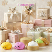 SLEEPHEAD Glitter Dumpling Squishy Mystery BoxJellyfish Squishy, Ice Cream Squishy ToyEaster Egg Squishy Set