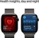 Apple Watch Series 10 GPS + Cellular 46 mm Smartwatch with Gold Titanium Case with Gold Milanese Loop - M/L. Fitness Tracker, ECG App, Always-On Retina Display, Carbon Neutral