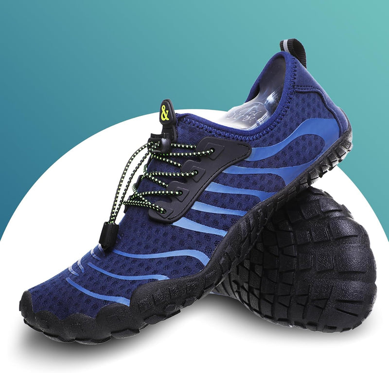 UniStep Water Shoes Mens Womens Barefoot Quick-Dry Non-Slip Swimming Shoes Beach Shoes Aqua Sports Outdoor Surfing Unisex