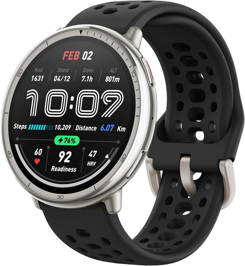 Active 2 Smart Watch - Premium - Sport - Black Strap