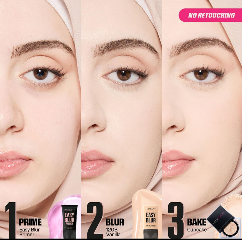 Beauty Easy Blur Natural Airbrush Foundation, Vanilla 120B, 30ml