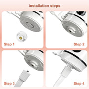 OKAIDI Video Baby Monitor with Camera and Audio, 5" Display Baby Monitor No WiFi, 30H Battery and 1000ft Range Baby Monitor, Remote Pan-Tilt-Zoom Baby Camera, Night Vision, 2-Way Talk, VOX,Temperature