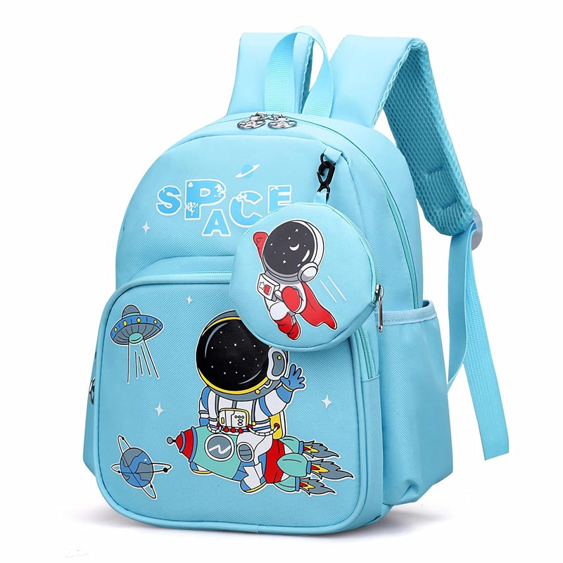Toddler Backpack Cute Cartoon Schoolbag Lightweight Bookbags Daypack School Backpack with Adujustable Strap Small Preschool School Bag with Coin Pocket for Girls Boys