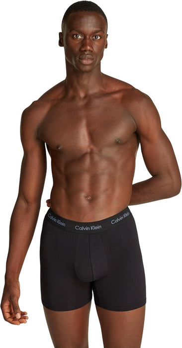 Calvin Klein Mens BOXER BRIEF 3PK Underwear Bottoms (pack of 3)
