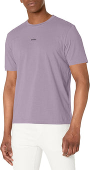 mens Center Logo Regular Fit T-shirt T-Shirt - Purple Sage1