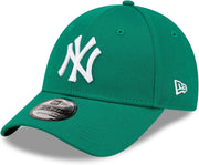 New York Yankees MLB League Essential Green 9Forty Adjustable Women's Cap - GREEN
