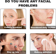 Azonee Pimple Patches for Face, Hydrocolloid Acne Patches Cute Star Zit Covers Spot Cover Stickers 180 Pcs with Tea Tree Salicylic Acid Natural Green Algae Extract Blemish Spot Stickers, 5 Styles