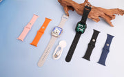 Bull Telzeal Andriod AMOLED 4G 5G 2.2 Inch AMOLED Display Smartwatch with 8MP Camera Sim card Slot 3 Pair Straps and Charging Cable Designed for Ladies and Gents (Black) (Black)