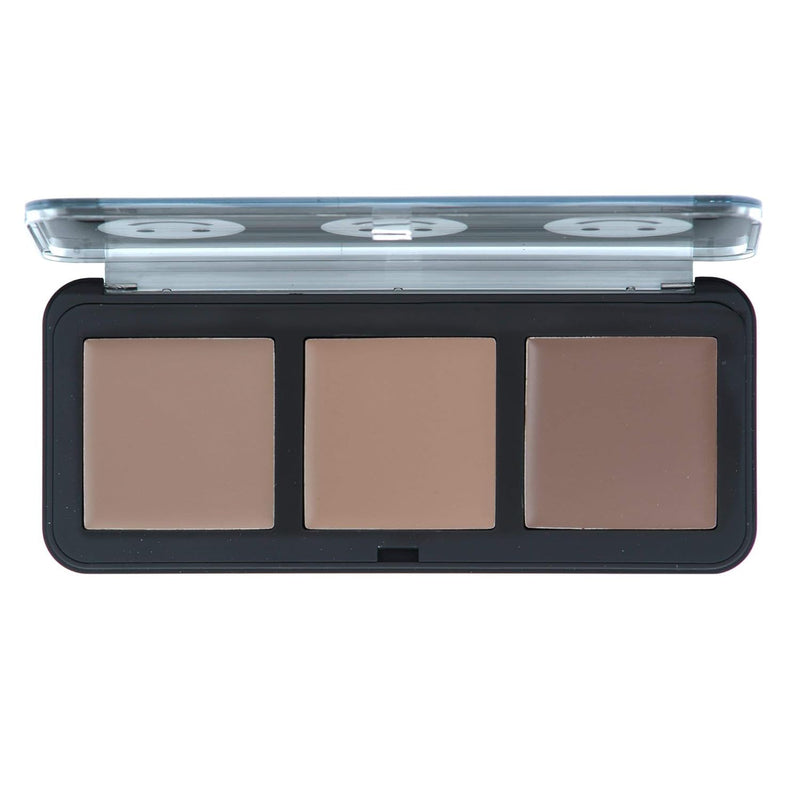The Crème Shop Shape & Sculpt Cream Contour Palette. Also Works As Eyeshadow. Pigmented, Buildable Coverage. Made In Korea. -123 Smile, Light