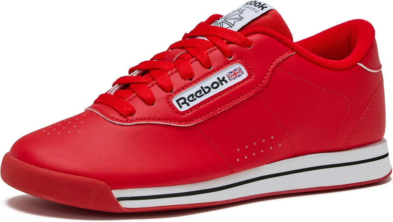 Womens Princess Signature Casual Shoes - plain red