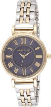 Women's Bracelet Watch - Two Tone/Navy Blue