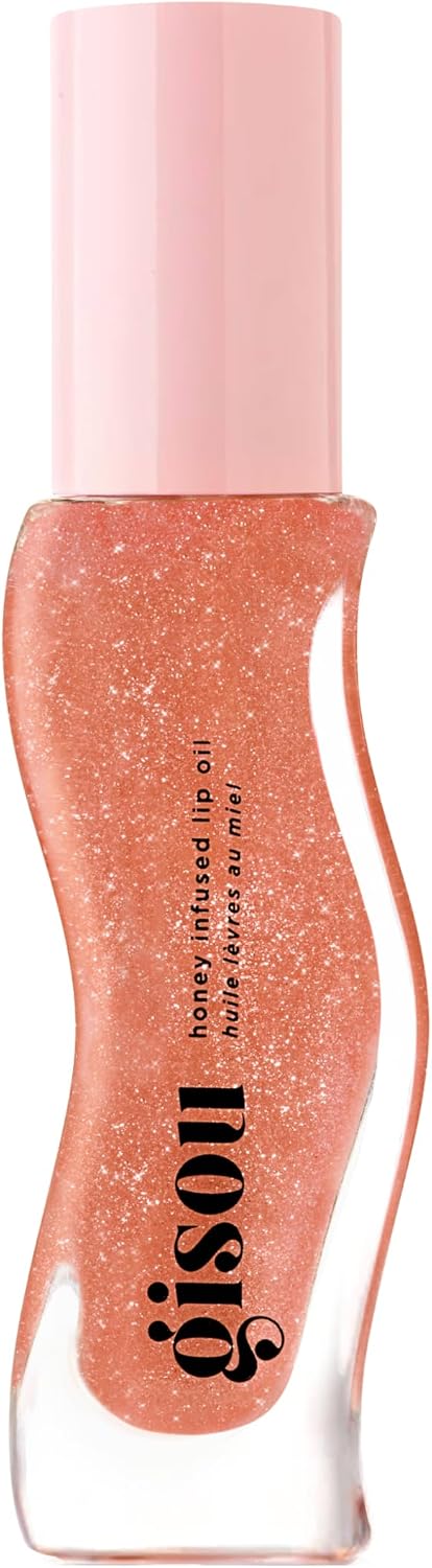 Gisou Honey Infused Lip Oil - Glazed Plum - 8ml