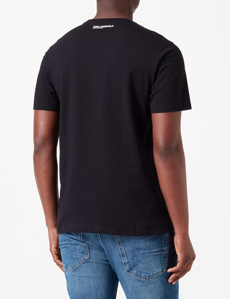 KARL LAGERFELD Men's Karl Regular T-shirt Stripes T-Shirt