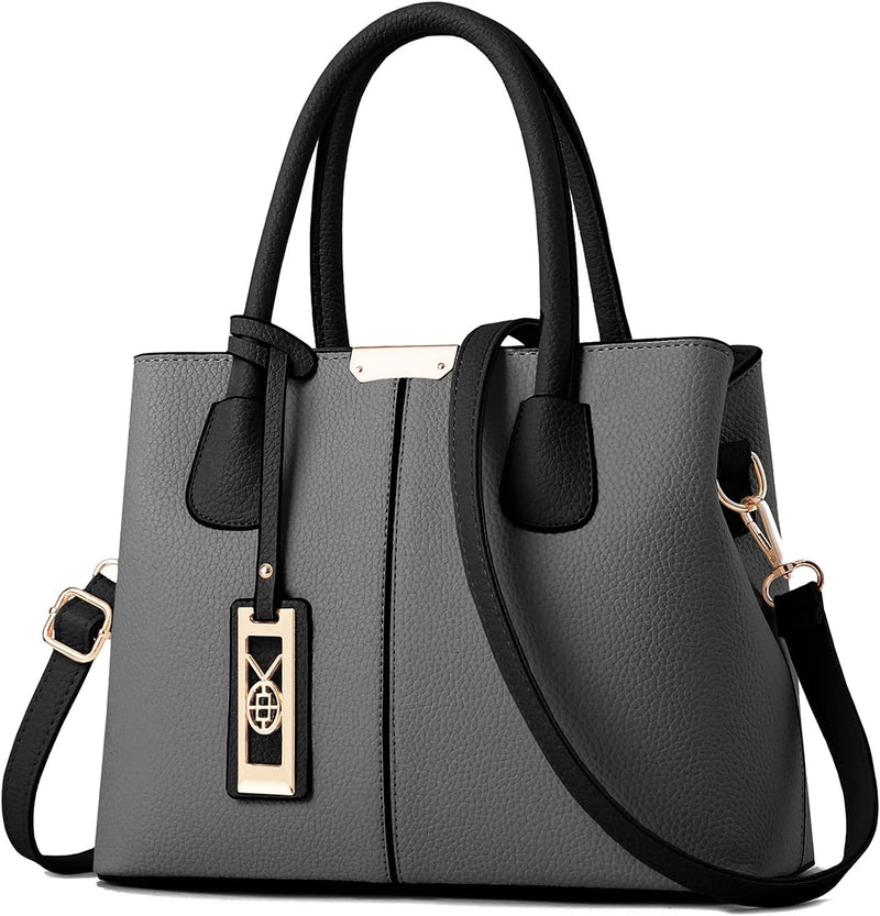 womens Chicarousal Crossbody purse for women Purses and Handbags - Grey Black