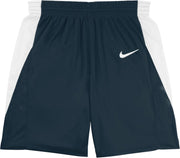 Men's Team Basketball Stock Short 20 Shorts - Obsidian / White