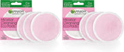 Garnier SkinActive Micellar Cleansing Eco Pads, Reusable, 3 Ultra-soft Microfiber Pads, 1 Count (Packaging May Vary) - 3 Count (Pack of 2)