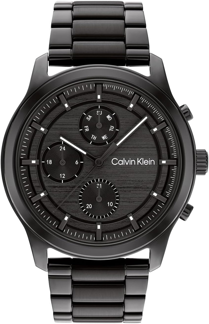 SPORT MULTI-FUNCTION Men Watch, Analog - BLACK / BLACK