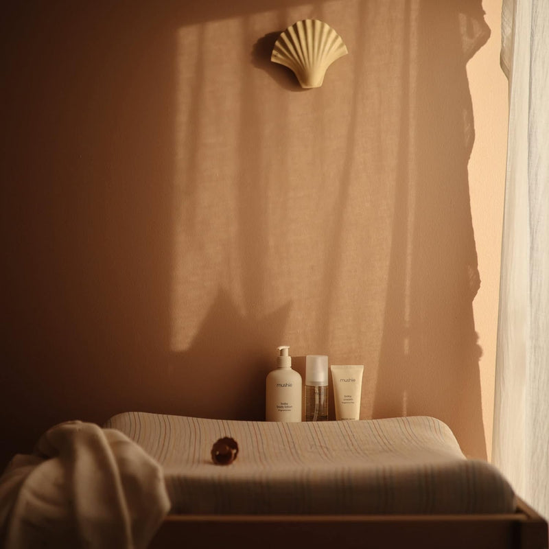 Natural Baby Oil 145 mL 100% Organic Baby Oil After Bath & Before Bed Fragrance Free Cruelty Free Made in Denmark